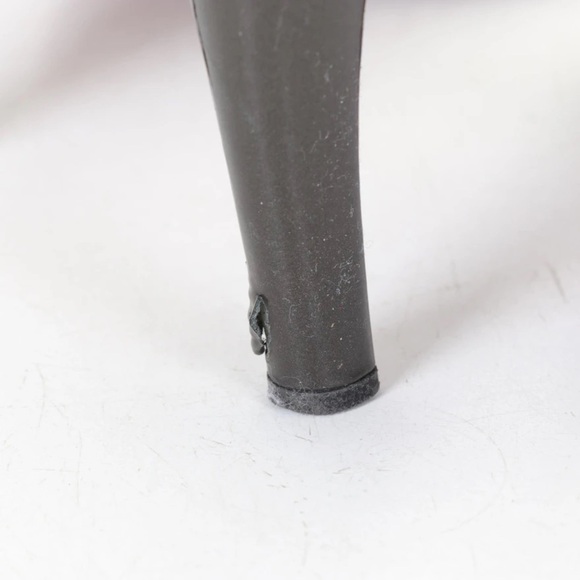 Prada Patent Leather Peep Toe Pumps Graphite size 37.5/US 7 black - Picture 4 of 9